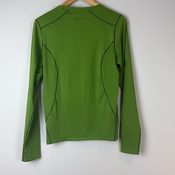 Patagonia Vibrant Green Performance Shirt Size Small - Picture 3 of 5